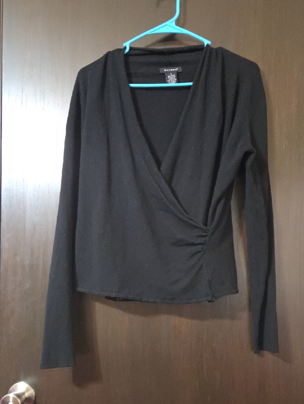 Sandro ladies top black Large